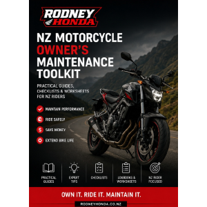 NZ Motorcycle Owner’s Maintenance Toolkit